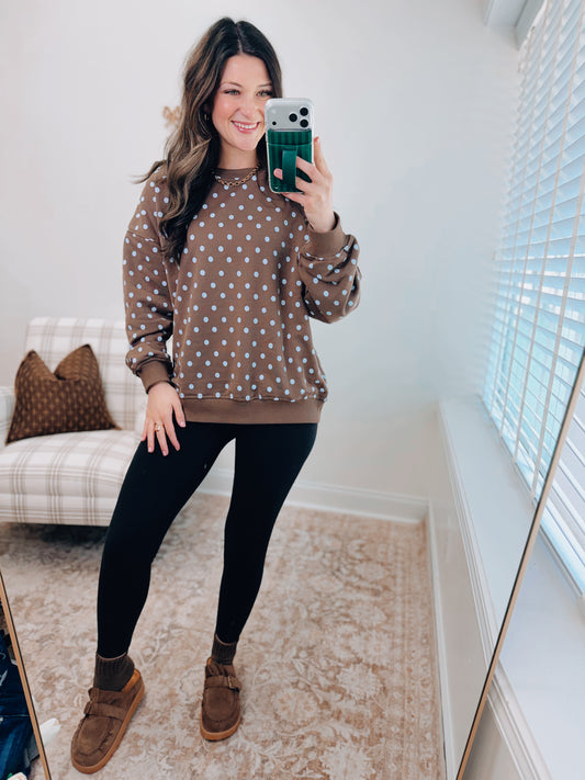 Dixie Dot Trust The Process Crewneck