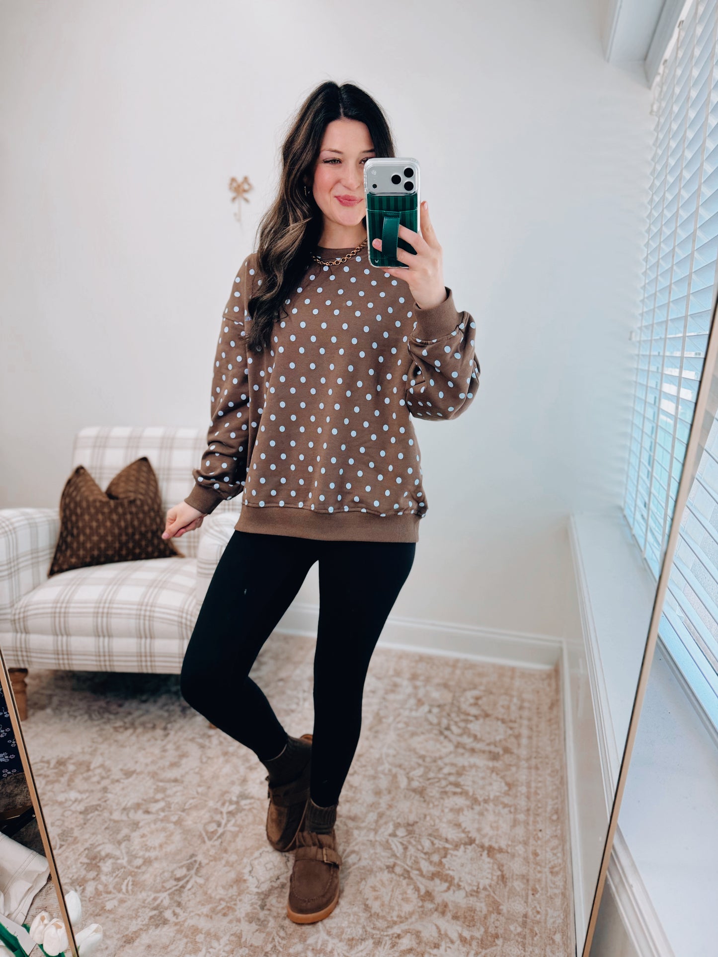 Dixie Dot Trust The Process Crewneck