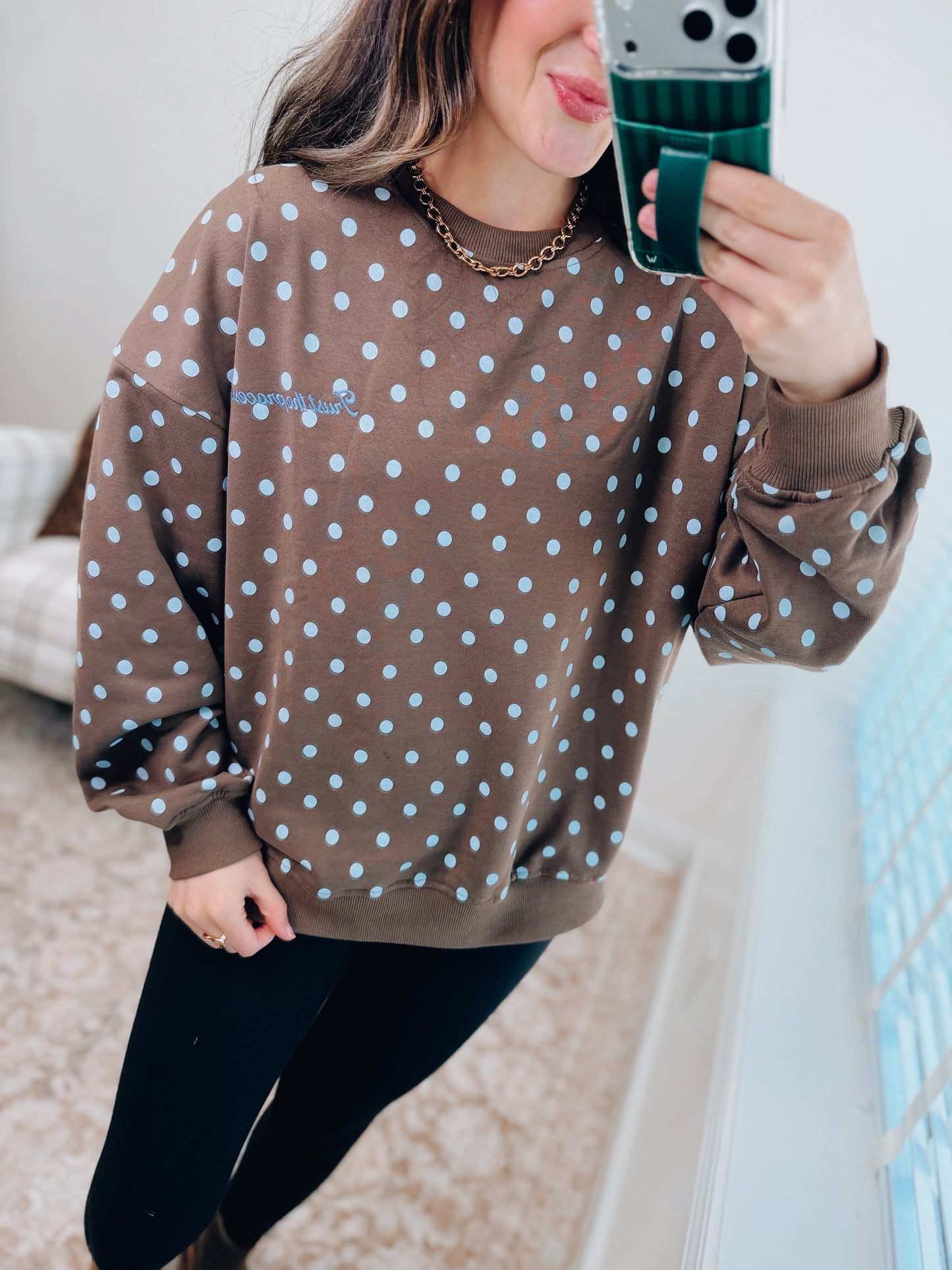 Dixie Dot Trust The Process Crewneck