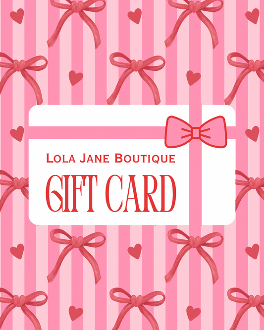 Lola Jane Boutique Gift Card