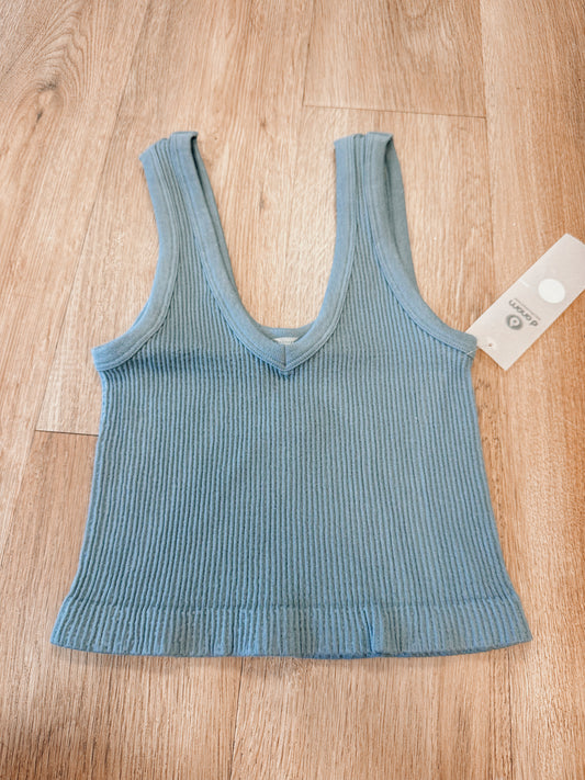 Mono B Tank - Blue/Gray