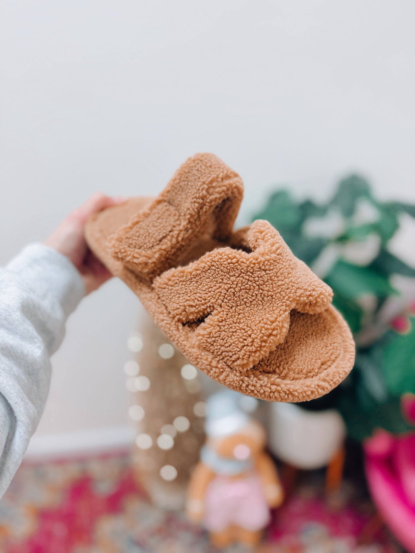 Teddy Camel Slippers