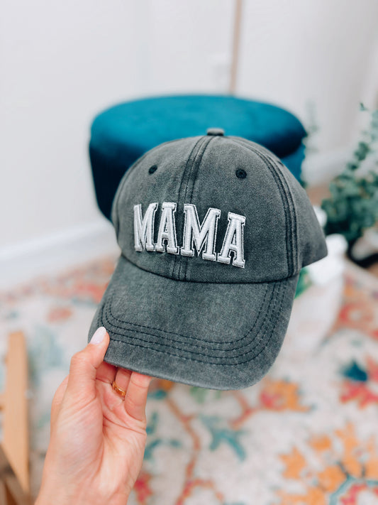 MAMA Baseball Hat - Gray