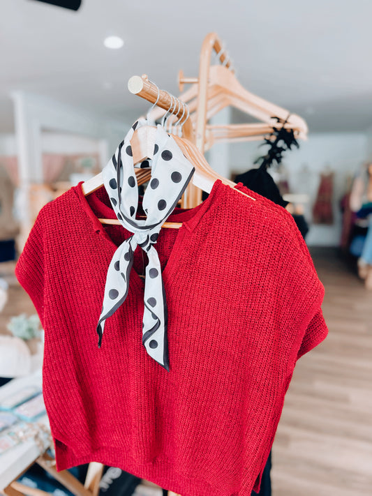 Polka Dot Neck Scarf
