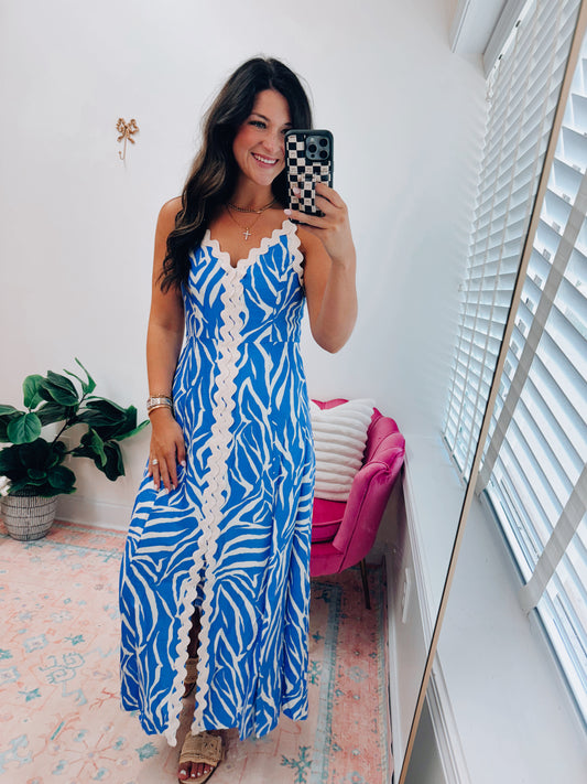 Finn Scalloped Midi Dress