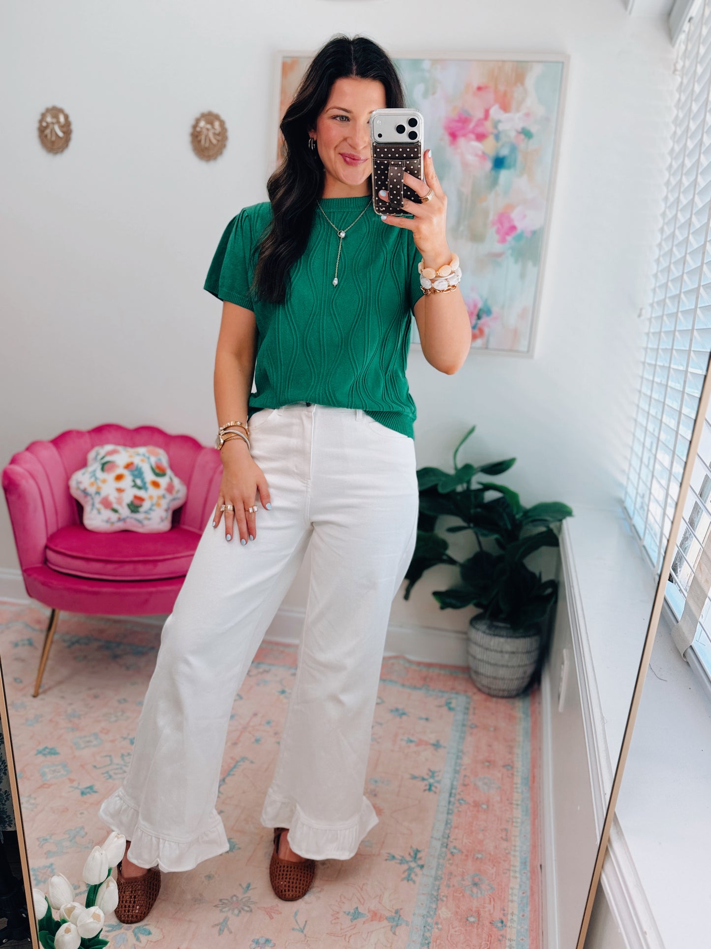 Kelly Wave Sweater Top