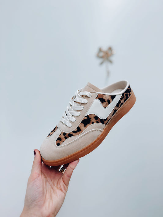 Lila Leopard Slip-On Sneakers