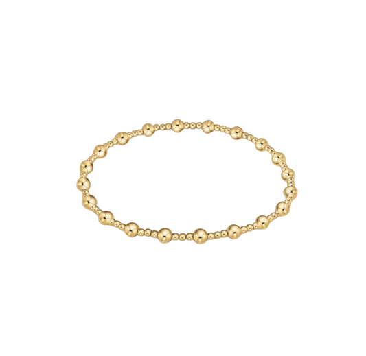 18K Gold Plated Luxe Beaded Bracelet - Lily