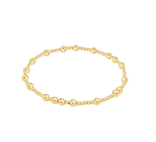 18K Gold Plated Luxe Beaded Bracelet - Haley
