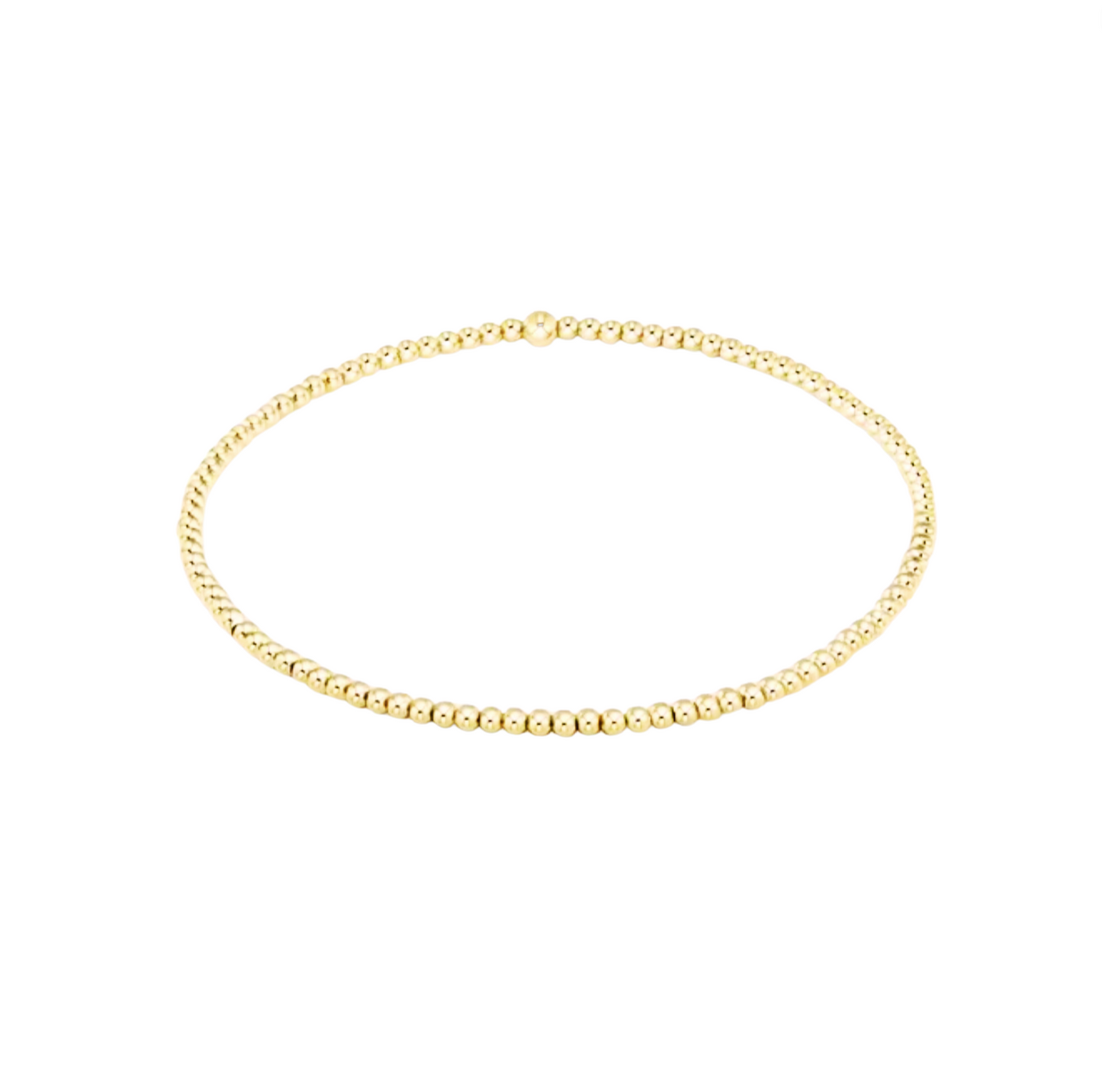 18K Gold Plated Luxe Beaded Bracelet - Kenzie