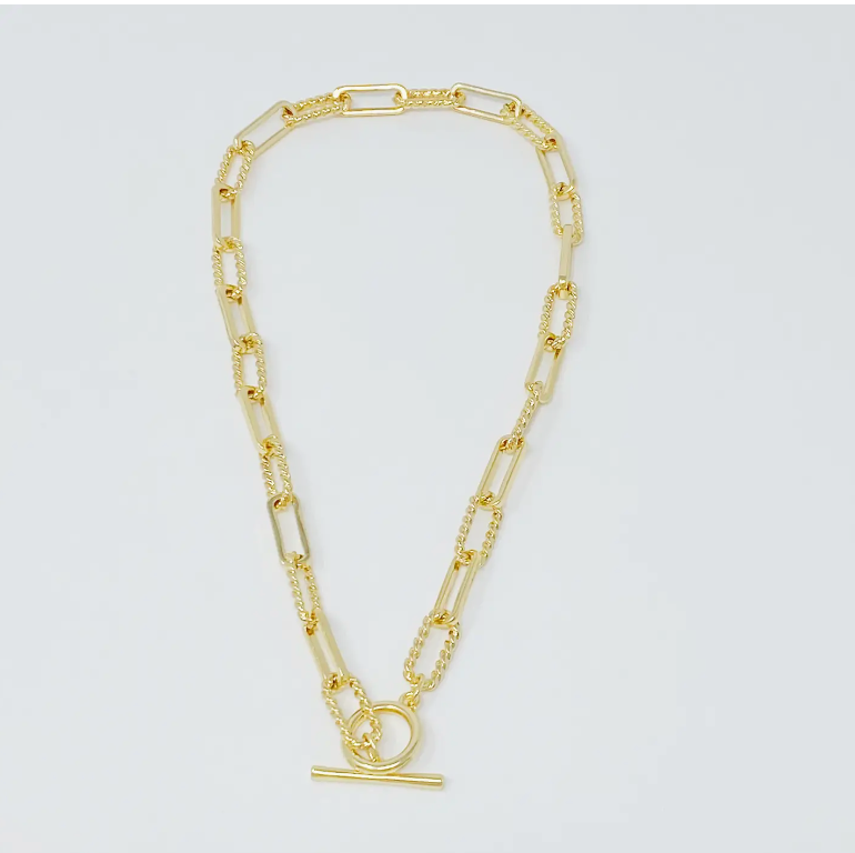 Toggle Chain Necklace - Gold