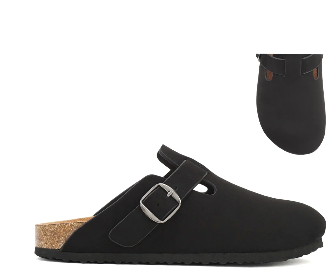 Regis Boston Clogs - Black