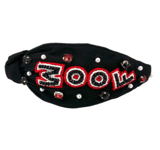 Woof Beaded Headband