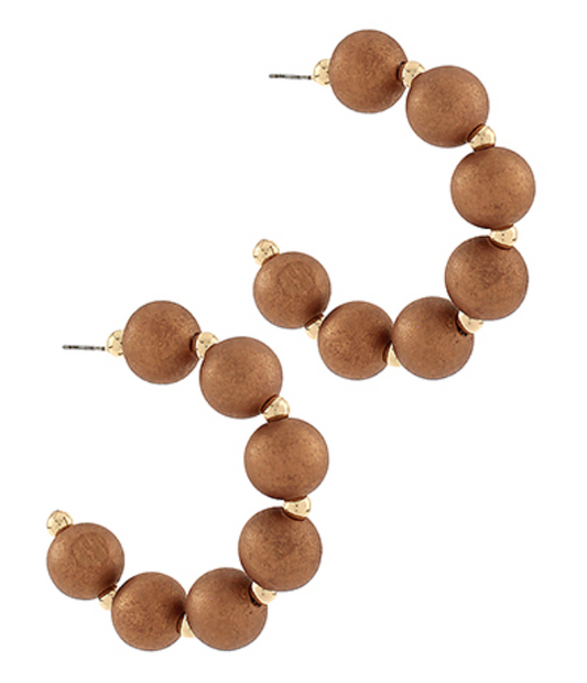 Wooden Ball Hoops