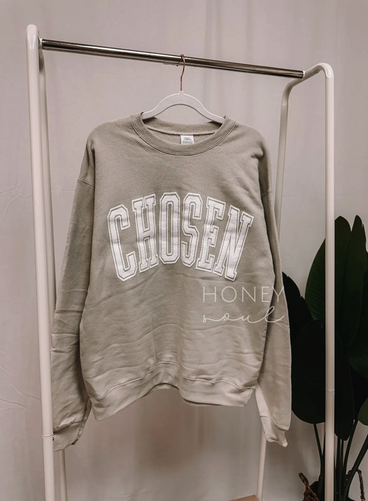 Chosen Puff Print Sweatshirt