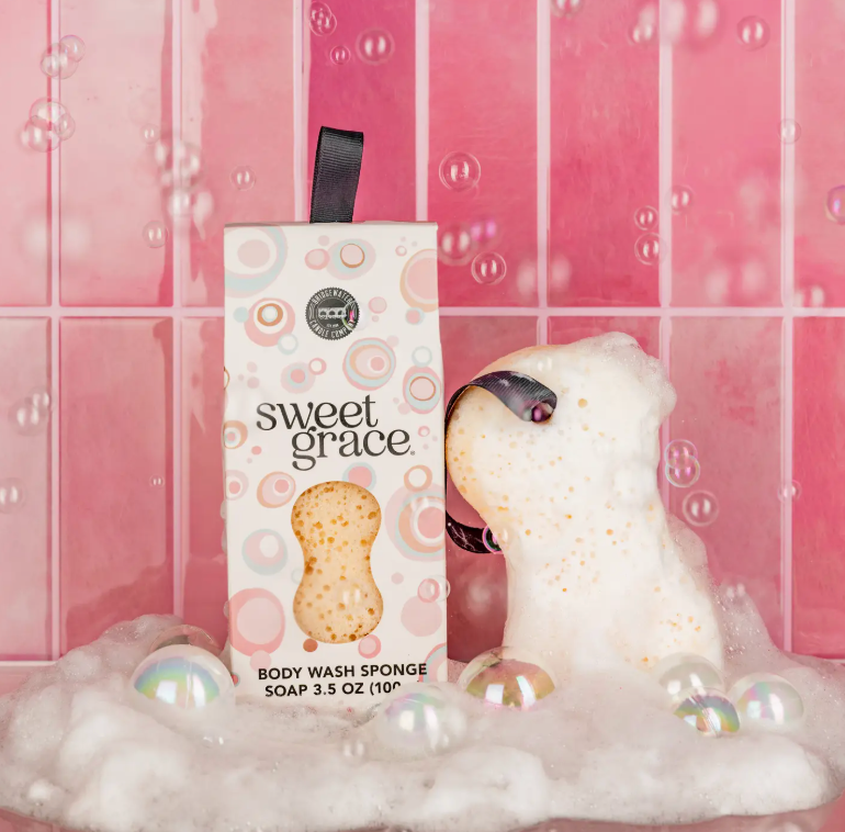 Sweet Grace Body Wash Sponge | Self Care Gift