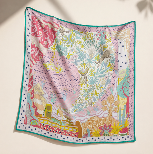 Scottie Print Neck Scarf
