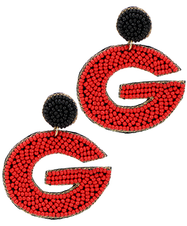 Georgia G Beaded Drop Earrings