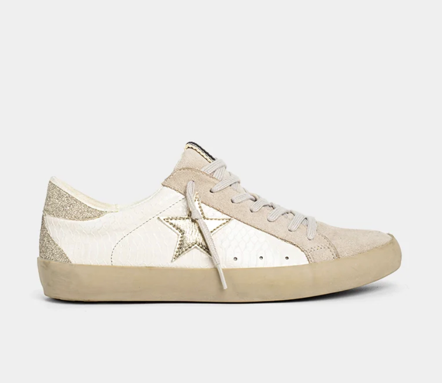 Paula Bone Snake Sneakers | Shu Shop