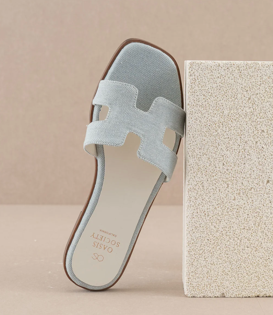 The Everlee Denim | H-Strap Sandal