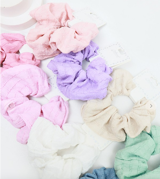 Textured Scrunchie