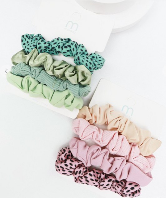 Spotted Scrunchie Set