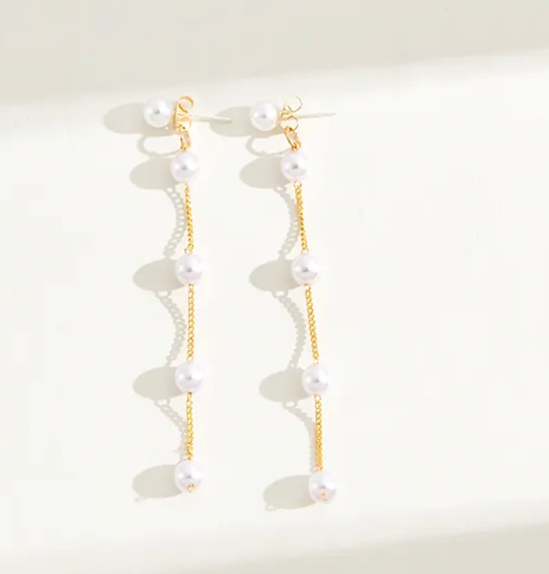 Pearl Drop Earrings