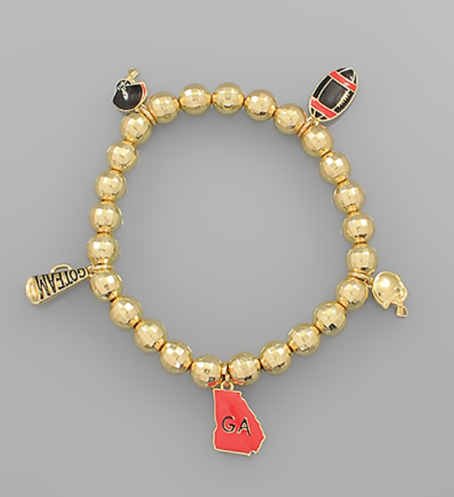 Georgia Beaded Charm Bracelet