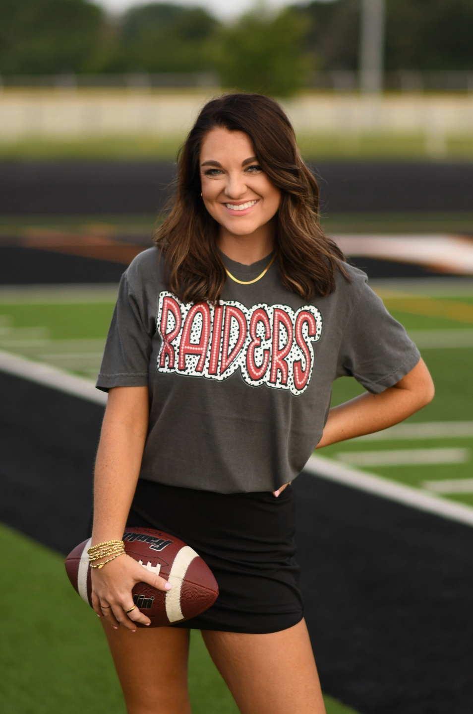 Raiders Speckled Comfort Colors Tee