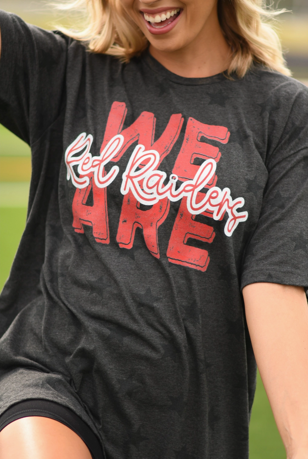 We Are Red Raiders Star Tee