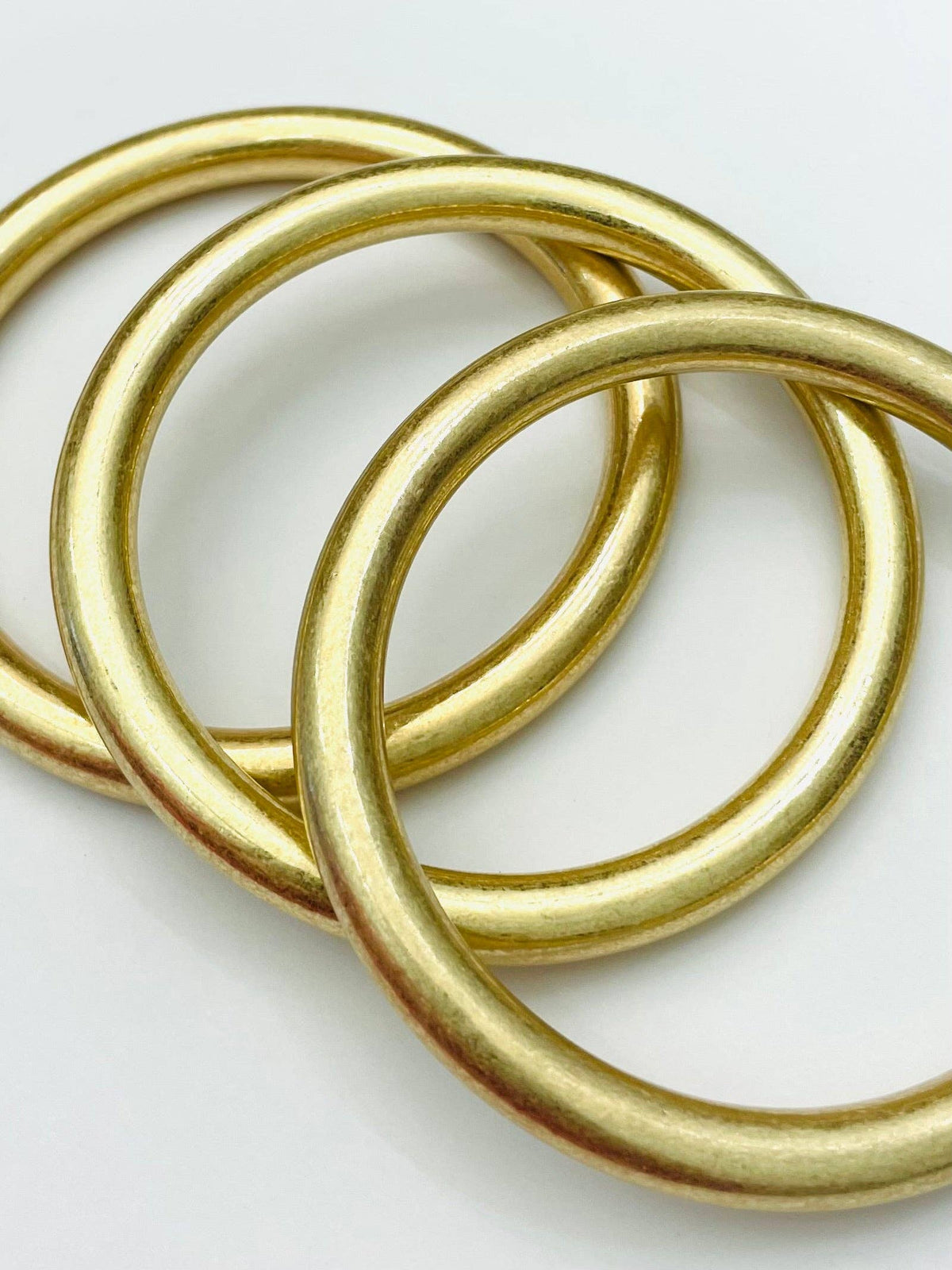 CHIC Bold Vintage Bangles - Matte Gold