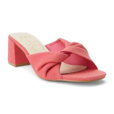 Juno Twisted Heel - Fuchsia